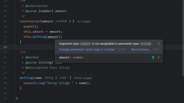 TypeScript vs. jsDoc